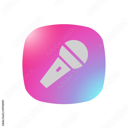 Microphone - Pictogram (icon) 