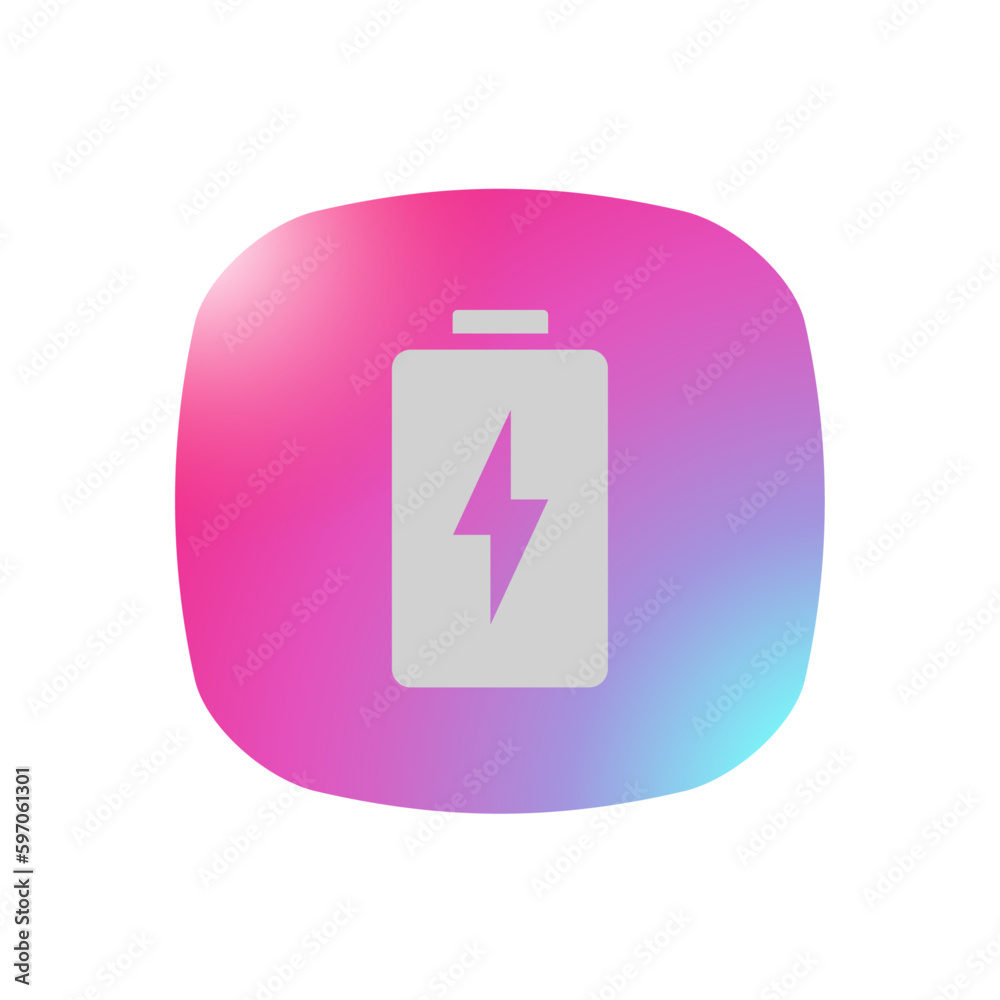 Battery Charging - Pictogram (icon) Battery Charging - Pictogram (icon)