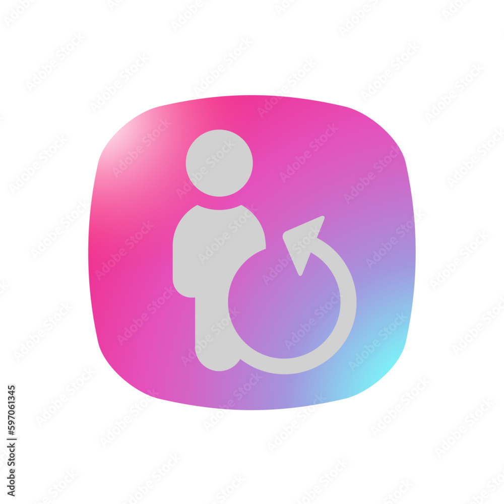 Reload User List - Pictogram (icon) Reload User List - Pictogram (icon)