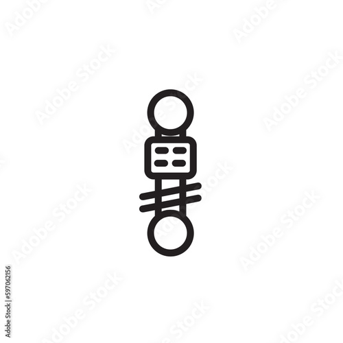 damper parts repair outline icon