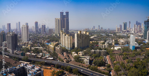 aerial view mumbai © Aakash
