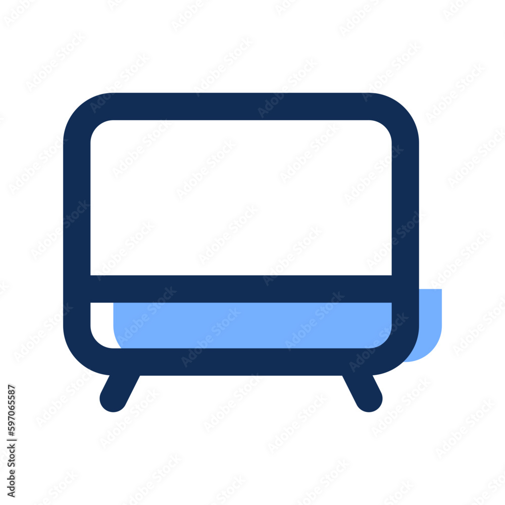 smart tv filled line icon smart tv filled line icon