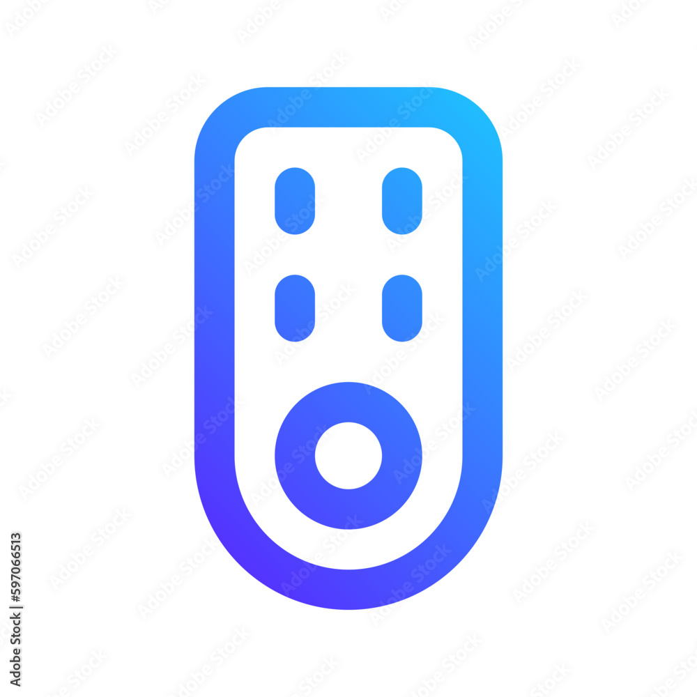 remote gradient icon