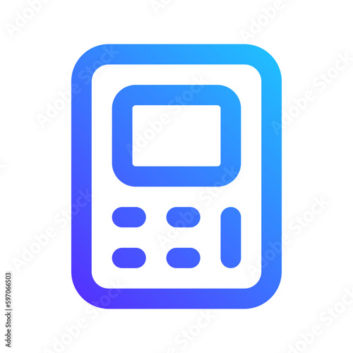 calculator gradient icon