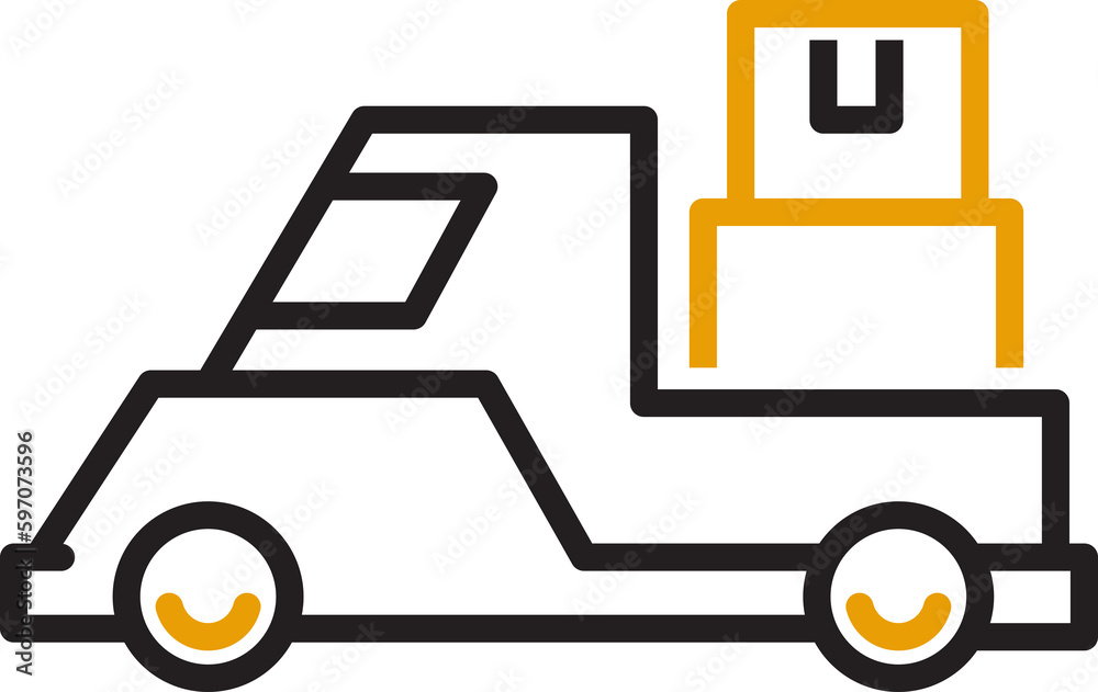 pickup truck icon illustration pickup truck icon illustration