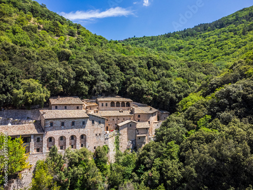 Hermitage of the Prisons of Assisi. Pristine religious place.