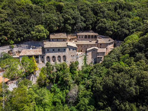 Hermitage of the Prisons of Assisi. Pristine religious place.