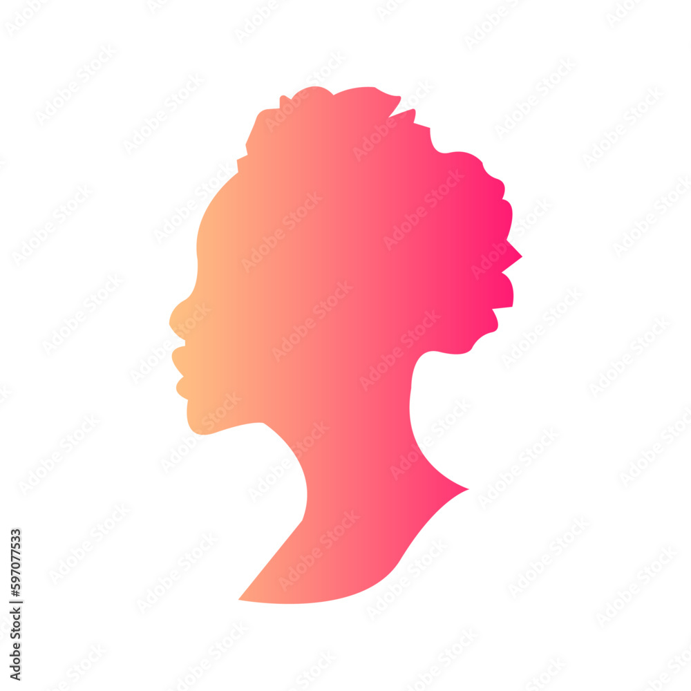 silhouette of a person with a flower