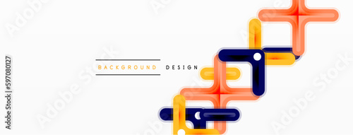 Cross line background minimal geometric template. Design for wallpaper, banner, background, landing page, wall art, invitation, prints, posters