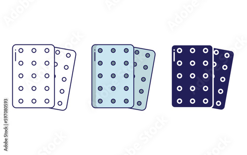 Pills vector icon