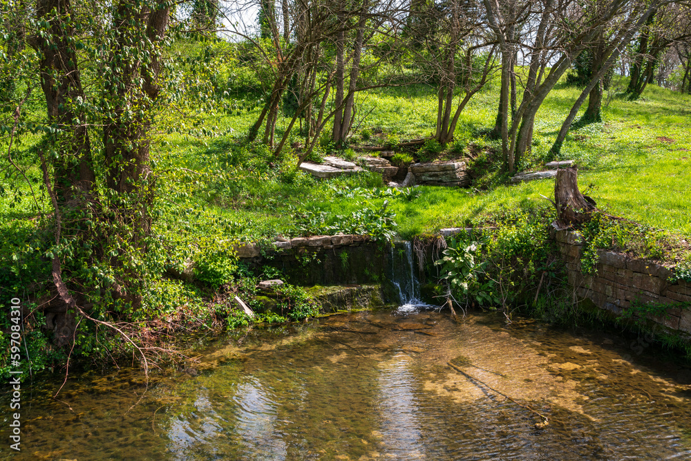 Fresh Water Stream at Camp Nelson National Monument