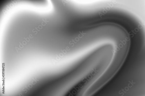 abstract background with smooth wavy lines in black and white colors