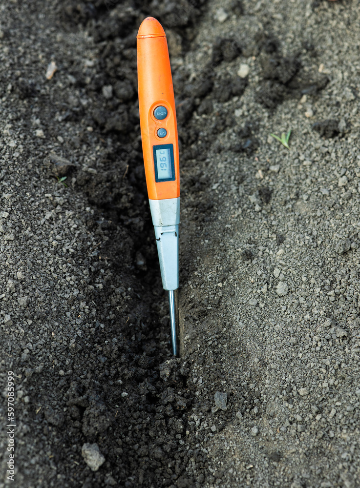 Soil meter for measured PH, temperature and moisture Soil meter for measured PH, temperature and moisture