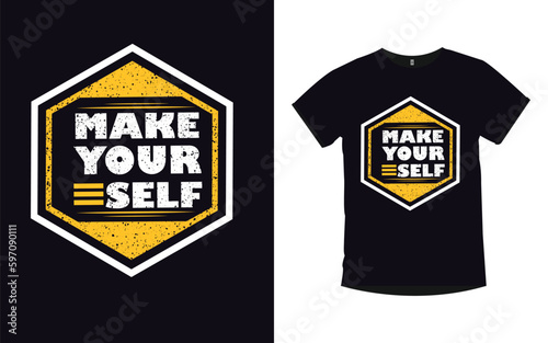 Typography, vintage, custom, summer, motivational t-shirt design 