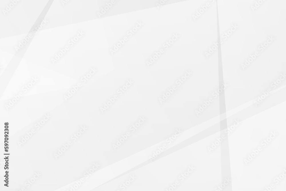 Obraz premium Abstract white and grey on light silver background modern design. Vector illustration EPS 10.