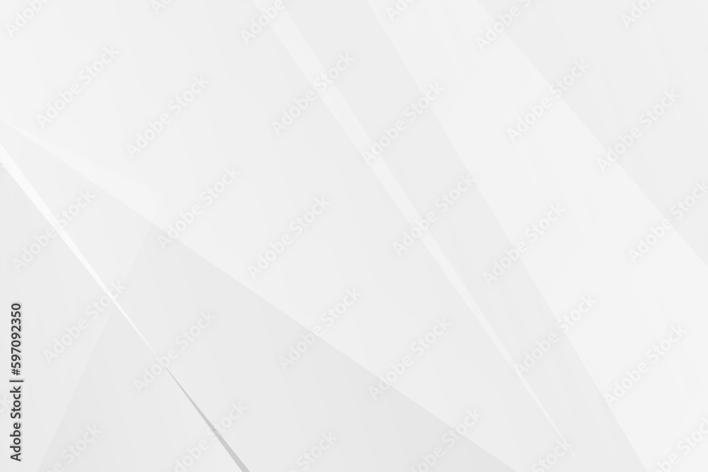 Abstract white and grey on light silver background modern design. Vector illustration EPS 10.