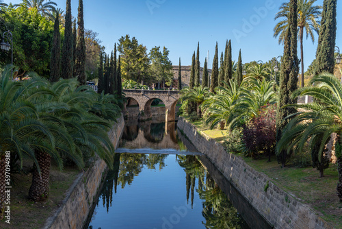 General view of Sa Riera park
