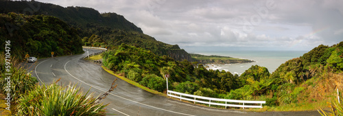 The Great Coast Road, Punakakai, New Zealand photo