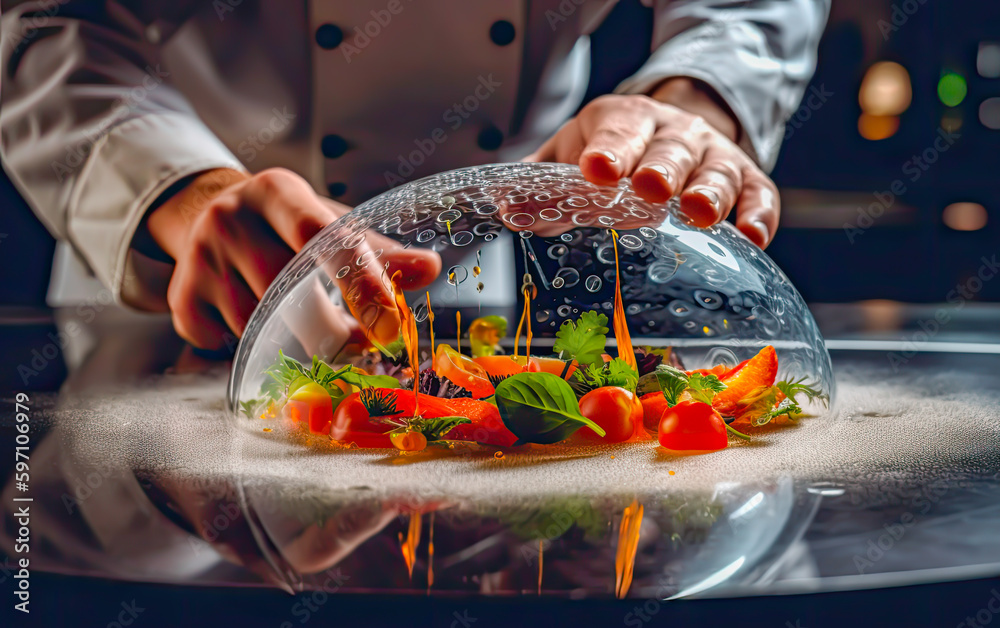 food tech trends, future of the food industry, background, restaurant