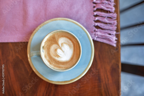 cup with a coffee