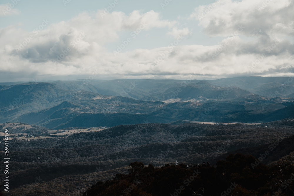Views into the Megalong Valley from Cahill's Lookout, Blue Mountains. Views into the Megalong Valley from Cahill's Lookout, Blue Mountains.