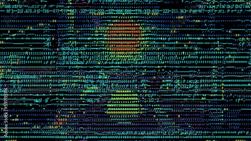binary code background