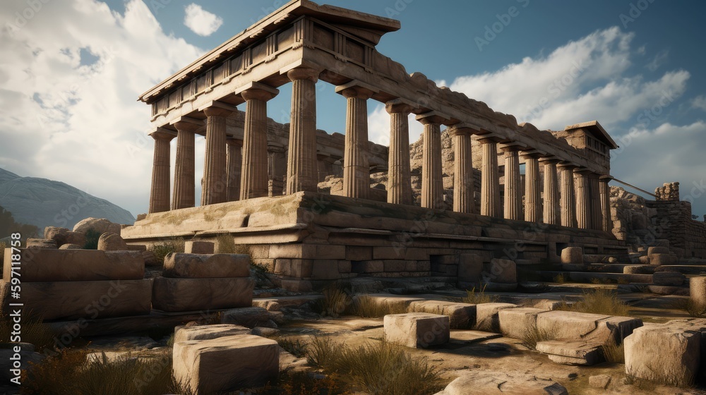Exploring Ancient Greek Civilization through Generative AI: A Journey to the Past