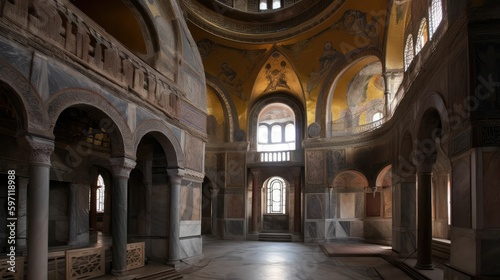 Rediscovering Byzantine Architecture through Generative AI  A Computational Approach