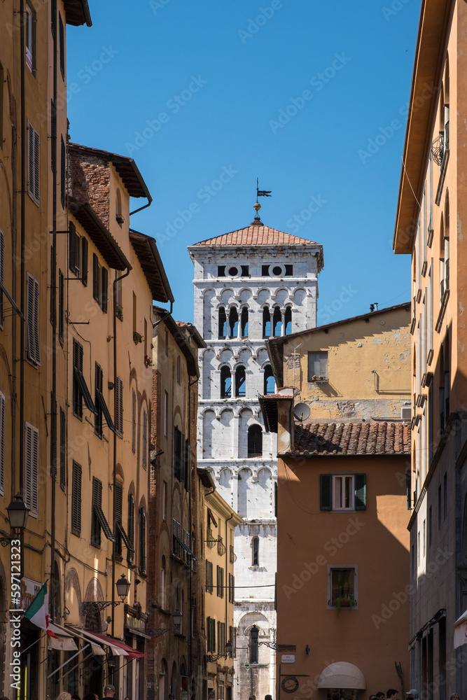 Kirche San Michele in Foro, Lucca, Toskana, Italien