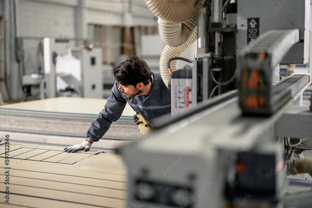 Wood turners measure and calculate the right size of workpiece