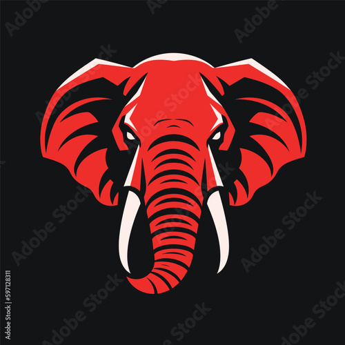 Esports Logo with the Power and Grace of an Elephant