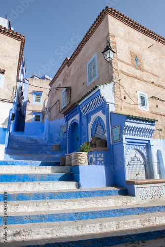 fotografie della città di Chefchaouen in Marocco © Marco