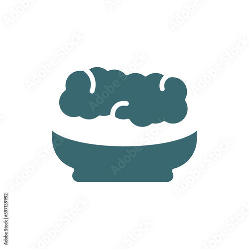 corn with pine icon. Filled corn with pine icon from culture and civilization collection. Glyph vector isolated on white background. Editable corn with pine symbol can be used web and mobile
