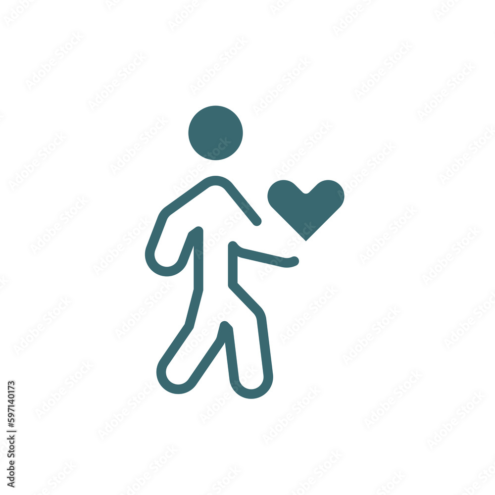 lovely human icon. Filled lovely human icon from feeling and reaction collection. Glyph vector isolated on white background. Editable lovely human symbol can be used web and mobile lovely human icon. Filled lovely human icon from feeling and reaction collection. Glyph vector isolated on white background. Editable lovely human symbol can be used web and mobile