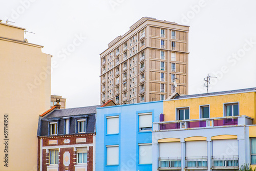 Obraz na płótnie Architecture du Havre w salonie