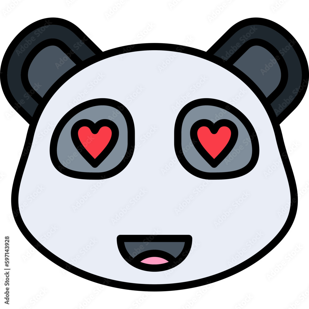 Panda Emoji Icon