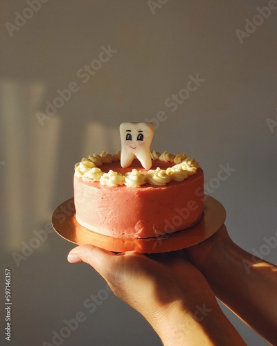 pink cake (ID: 597146357)