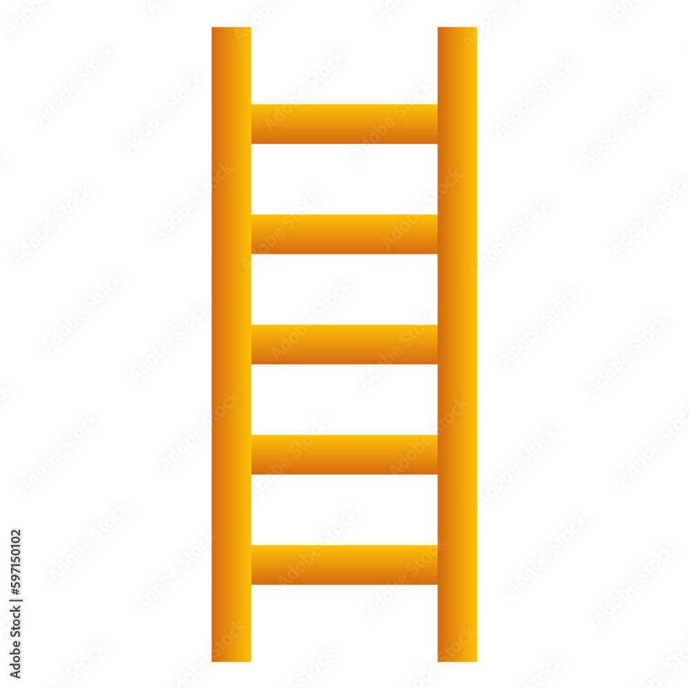 ladder icon, simple flat gradient icon
ladder icon, simple flat gradient icon