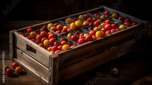 Pomodori e basilico photo