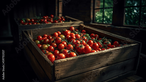 Raccolto di pomodorini