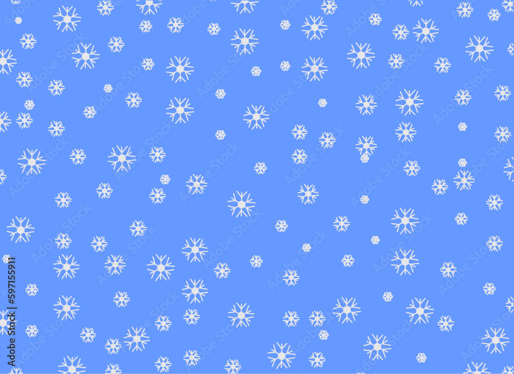 Texture vector illustration with snowflakes, artwork, winter, pattern. Texture vector illustration with snowflakes, artwork, winter, pattern.