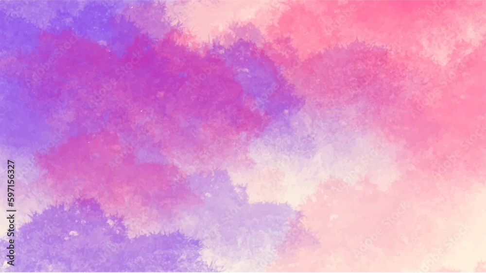 Pink watercolor background for textures backgrounds and web banners design