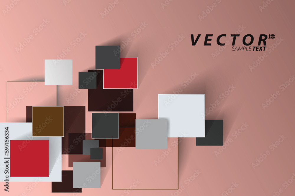 Abstract background of geometric shapes Abstract background of geometric shapes