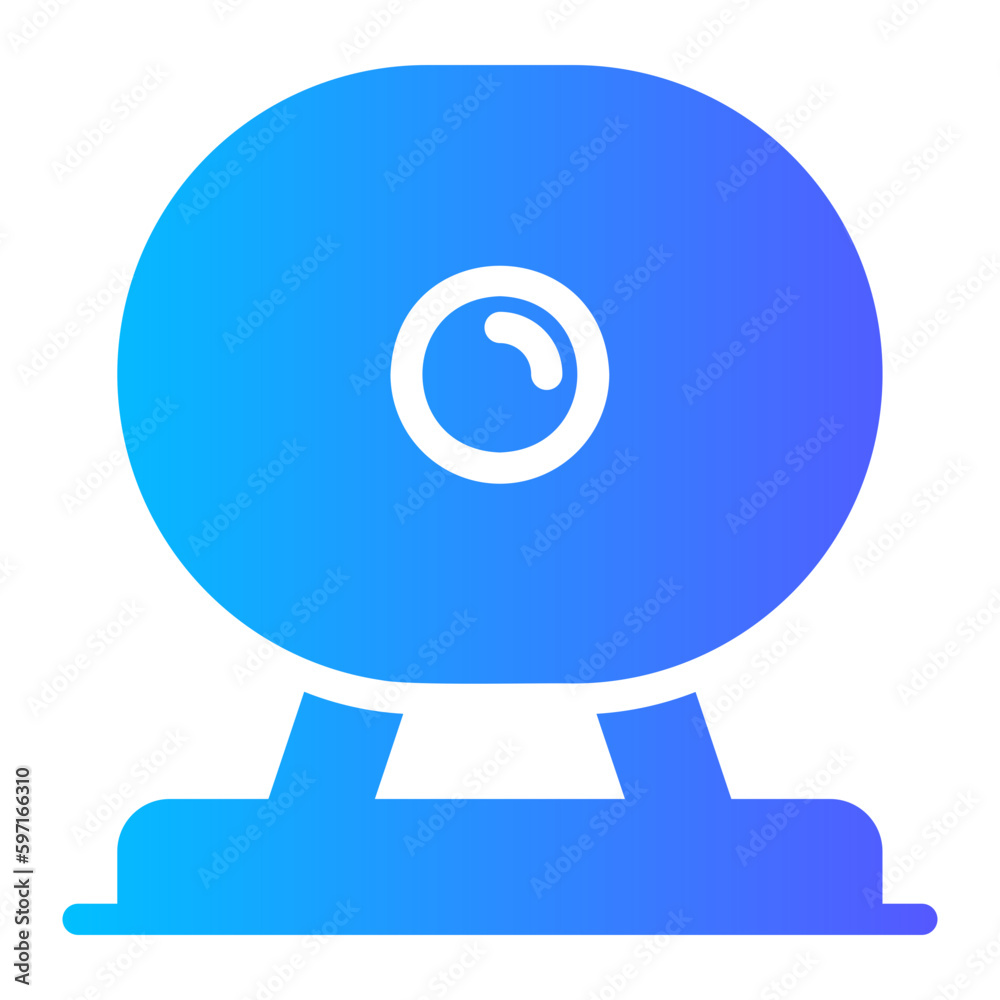 web camera gradient icon web camera gradient icon