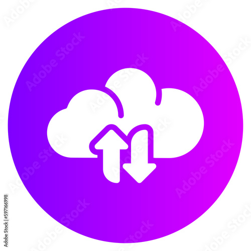 backup gradient icon