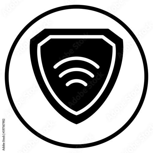 vpn glyph icon