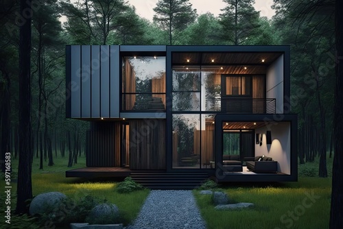 Beautiful modern house