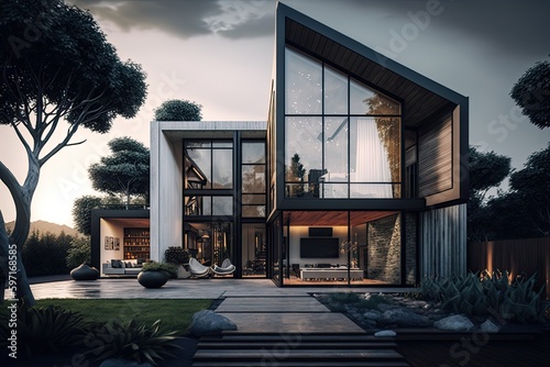 Beautiful modern house