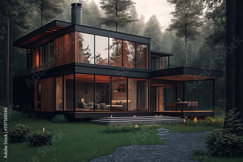 Beautiful modern house
