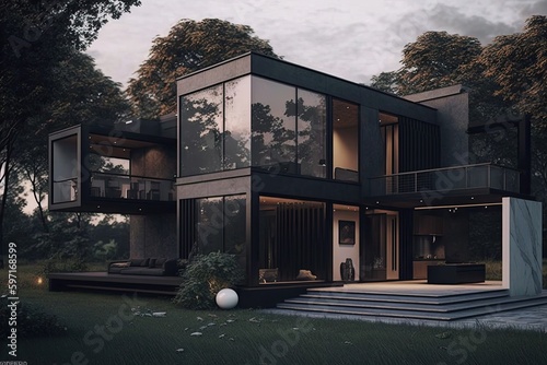 Beautiful modern house